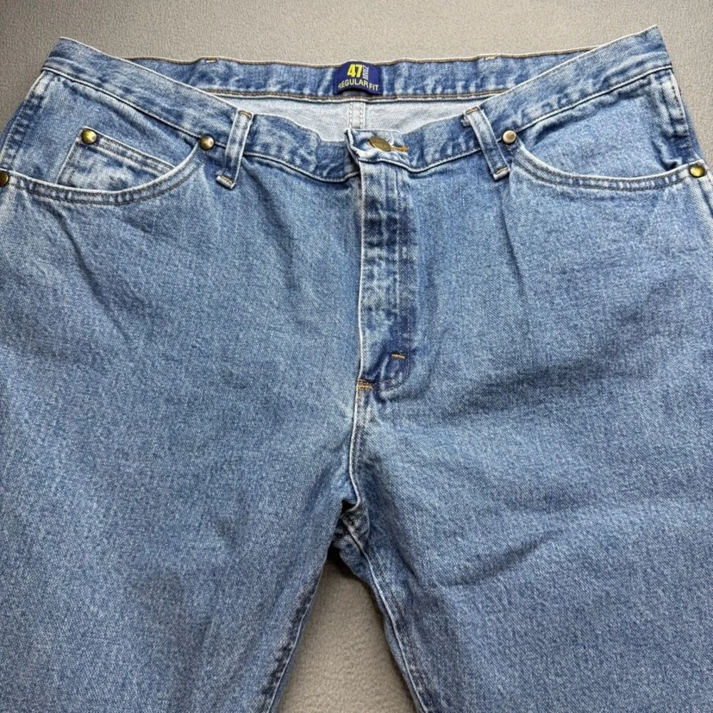 Wrangler Jeans 47MWZ Premium Performance Regular Fit 38x30 (FIT37x29) Blue Denim
